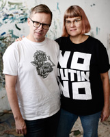 The Curators of XXVII Mänttä Art Festival Minna Suoniemi & Petri Ala-Maunus