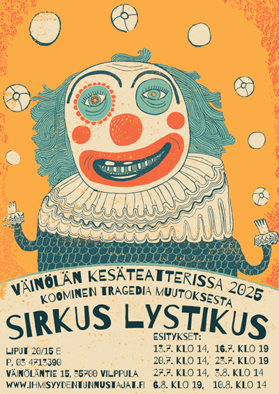 Sirkus Lystikus -juliste